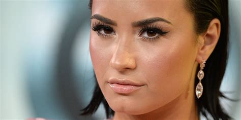 demi lovato topless|Demi Lovato Poses Fully Nude, Makeup